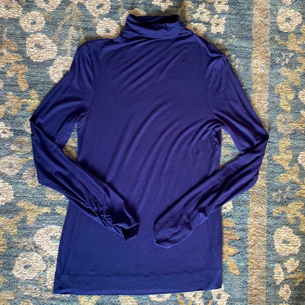 Lilly Pulitzer navy turtleneck